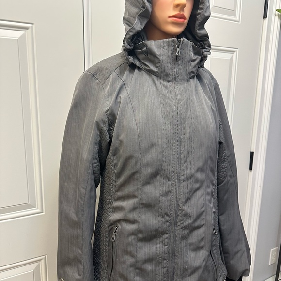 Obermeyer Lexington Women's Charcoal Ski Jacket - Picture 12 of 12